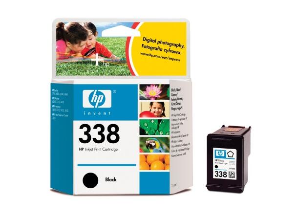 Blekk HP C8765Ee Serie 338 sort 
